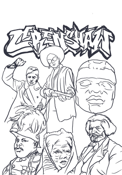 South Central Is Mecca Part II (Coloring Book)